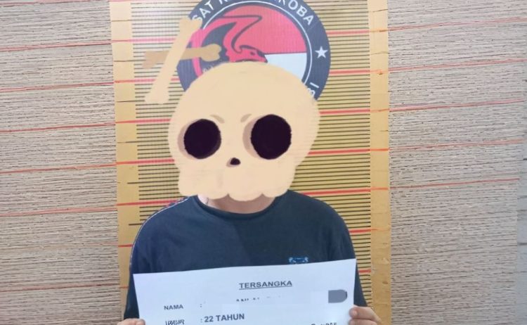 Pelaku berinisial R (23) sterlah diamankan pihak kepolisian (Dok. Humas)
