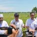 Menteri Koordinator Bidang Pangan, Zulkifli Hasan, menghadiri Rembuk Tani di Jalan Danau, Kota Bengkulu, Jumat (1/5/2026). (Foto:yola)