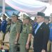 Wakil Gubernur Jambi Abdullah Sani (tengah  menghadiri Upacara Peringatan HUT ke-107 Damkar, HUT ke-76 Satpol PP, dan HUT ke-64 Satlinmas di Stadion Jakabaring Sport City, Palembang, Kamis (30/4/2026). (Dok. Humas)