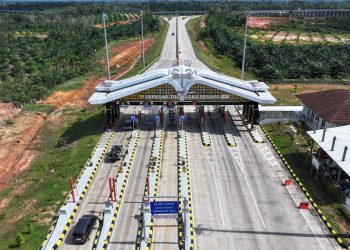 Gerbang Tol Muaro Sebapo (Dok Humas PT Hutama Karya)