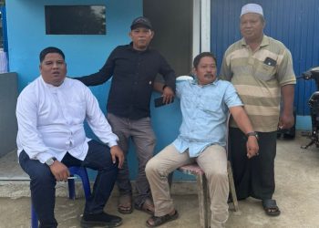 Sejumlah panitia dan pihak terkait berkoordinasi menjelang pelaksanaan Musyawarah Kabupaten (Mukab) Kadin Tanjung Jabung Timur (Dok. Daus)