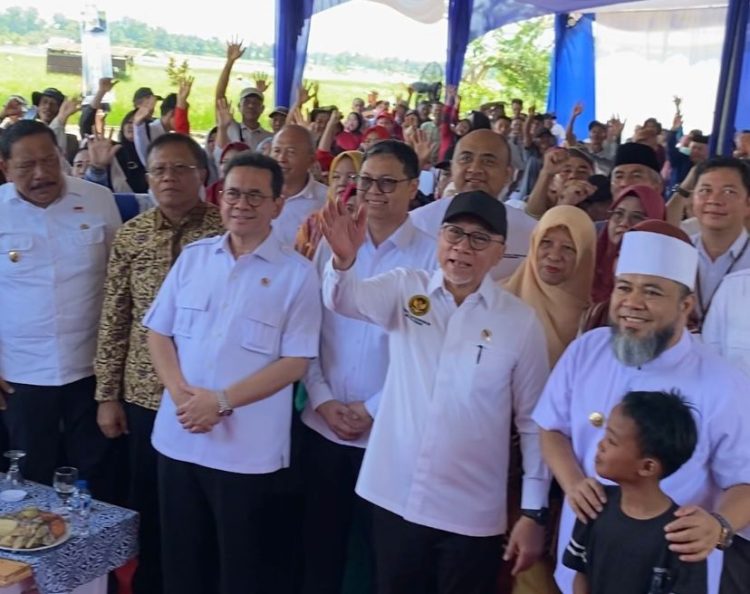 Ketua DPRD Provinsi Bengkulu, Sumardi, hadiri rembuk tani, Jumat (1/5/2026). (Foto:yola)