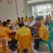 Pengurus dan kader DPD Partai Golkar Kabupaten Muaro Jambi mengikuti rapat konsolidasi dan persiapan Rakerda serta Muscam di Kantor DPD Partai Golkar Muaro Jambi, Sabtu (9/5/2026). (Dok. Dhea)