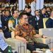 Kapolda Jambi Irjen Pol. Krisno H. Siregar saat menghadiri Debat Perdana Calon Ketua Umum BPP HIPMI masa bakti 2026–2029 di BW Luxury Hotel, Kota Jambi, Sabtu (9/5/2026). (Dok. Redaksi)