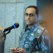Kepala Eksekutif Pengawas Pasar Modal, Keuangan Derivatif, dan Bursa Karbon OJK Hasan Fawzi memberikan keterangan terkait dampak rebalancing indeks MSCI terhadap pasar modal Indonesia di Jakarta, Rabu (13/5/2026). (Dok. Humas OJK)