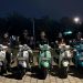 Sejumlah riders Yamaha Fazzio berfoto bersama usai menggelar kegiatan nongkrong dan touring santai di Kota Jambi. (Dok. Didit)