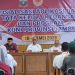 Ketua Umum KONI Provinsi Jambi, AKBP Mat Sanusi, membuka sosialisasi aplikasi data, tata kelola keuangan, dan program kerja KONI Provinsi Jambi di Aula KONI Jambi, Senin (18/5/2026) (Dok. Redaksi)